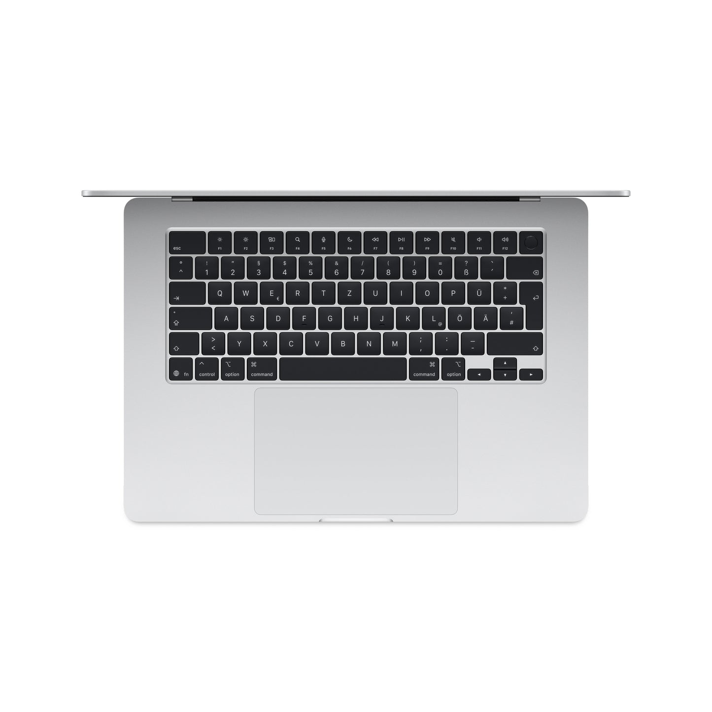 MacBook Air 15 Zoll mit M4 Chip, 10-Core CPU und 10-Core GPU, 16GB, 512GB SSD, silber