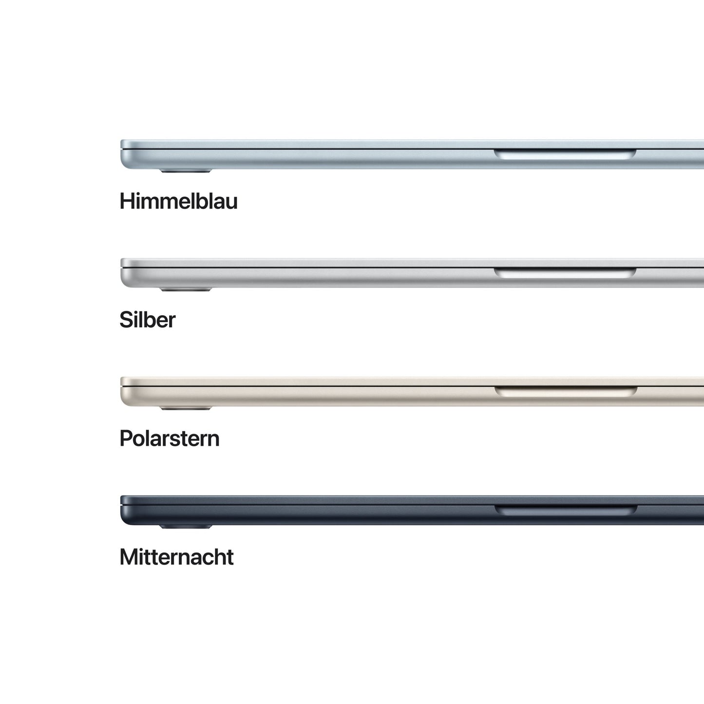 MacBook Air 15,3 RET - SI/M4 10C CPU u. 10C GPU/32 GB/512 GB SSD/70W/GER