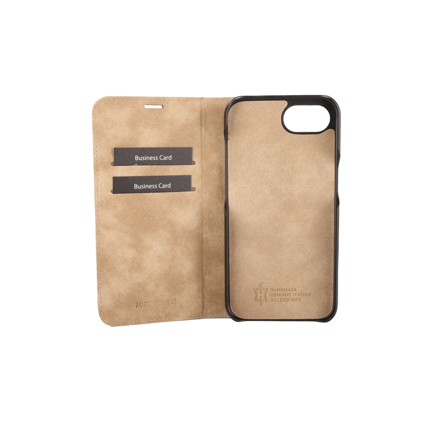 Galeli Book Book Case MARC for iPhone 16e - black