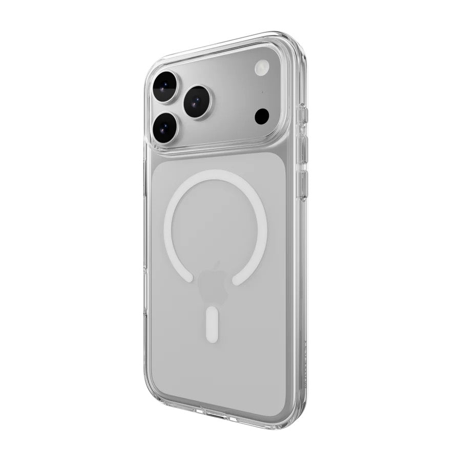 MagEasy iPhone 17 Pro Max MagSafe Clear Case - weißer Magsafe - Ring - epos | Apple Premium Partner