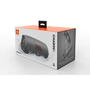 JBL Charge 5, Bluetooth-Lautsprecher, grau