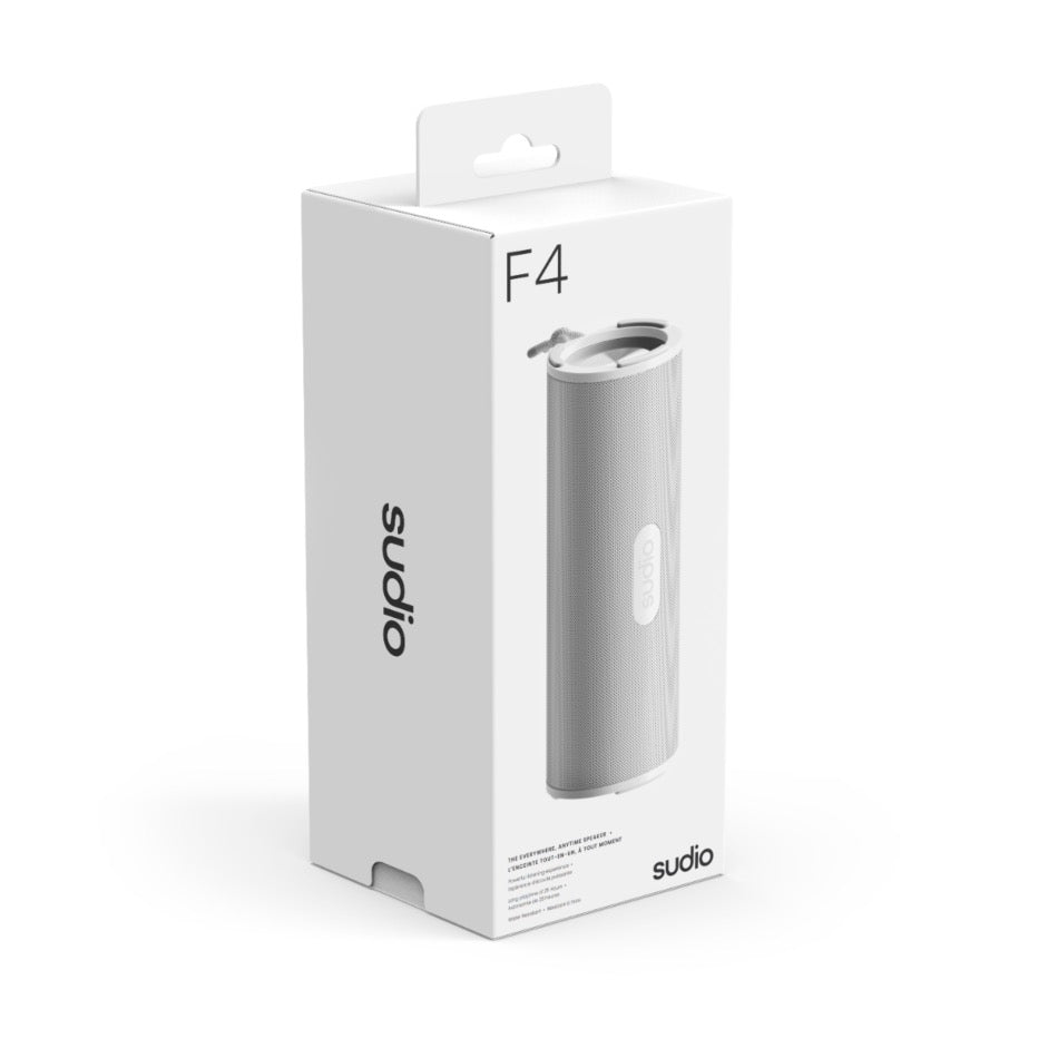Sudio F4 Bluetooth Lautsprecher - weiß