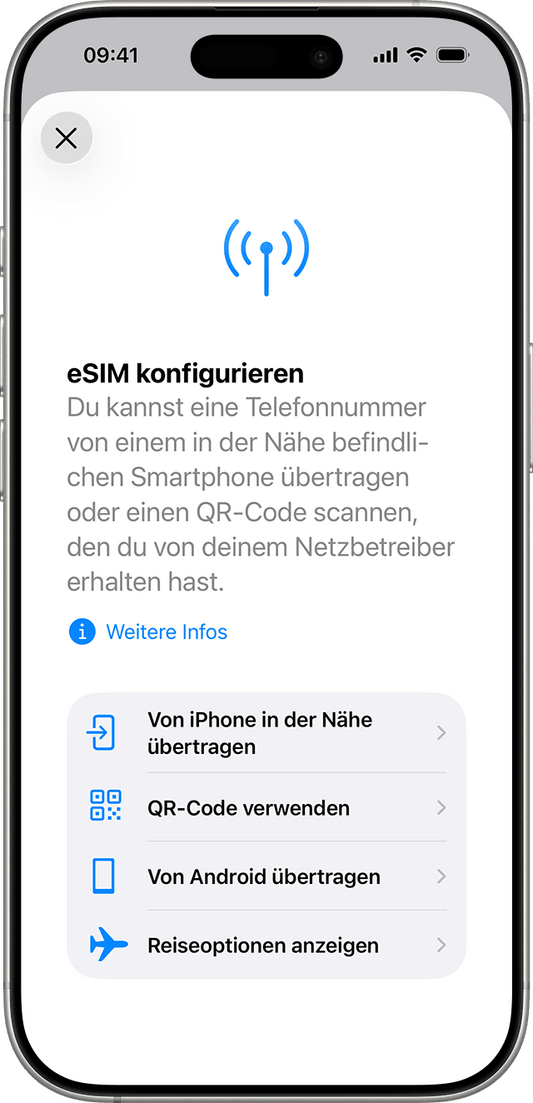 eSIM auf dem iPhone einrichten: So funktioniert es Schritt für Schritt