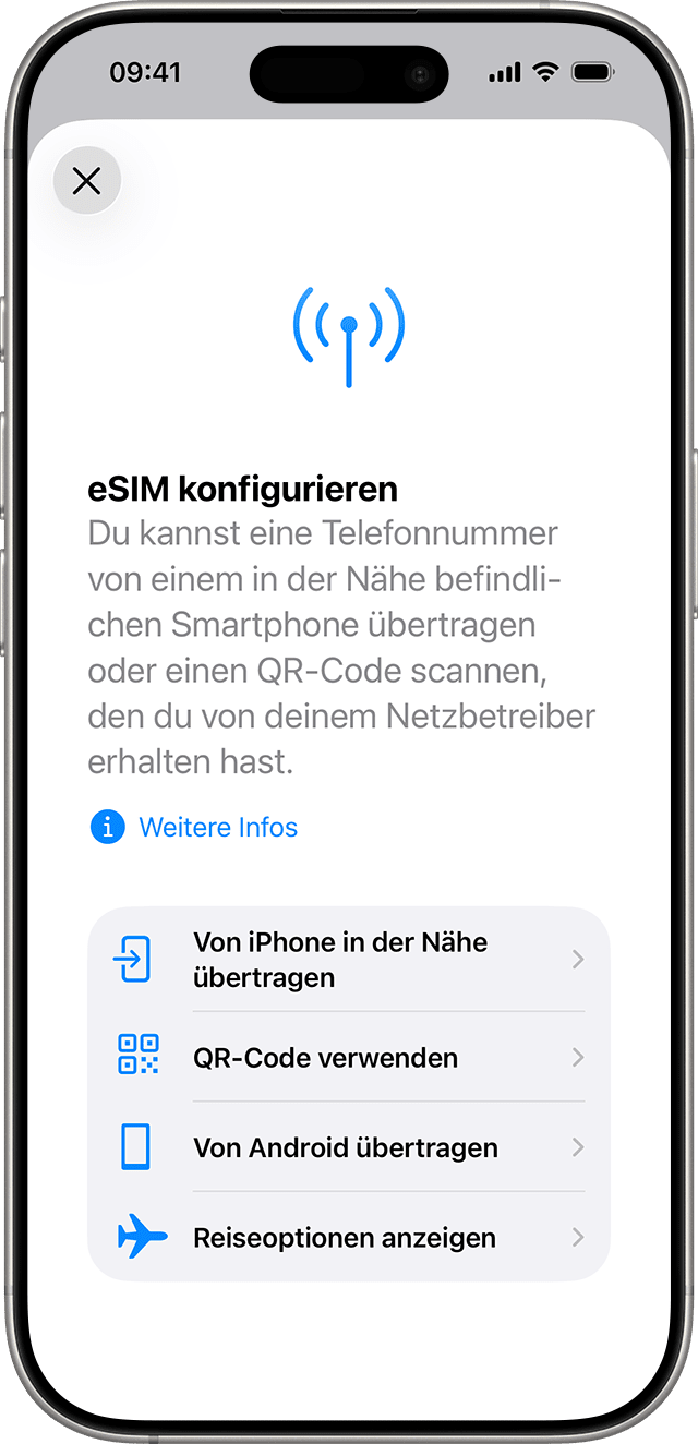 eSIM auf dem iPhone einrichten: So funktioniert es Schritt für Schritt