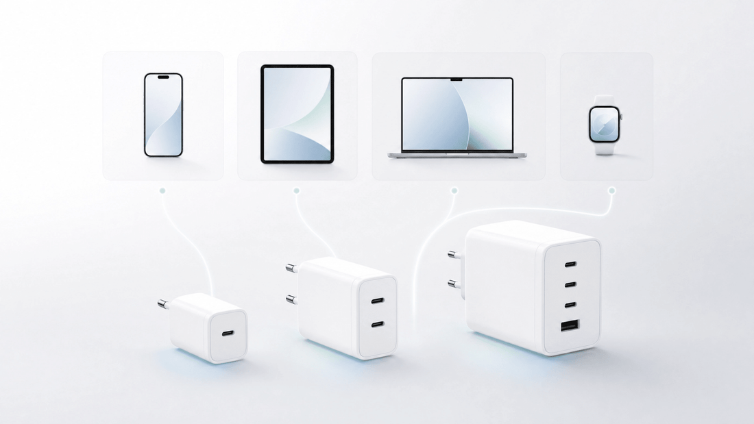 Welches Netzteil für iPhone, iPad & MacBook? Watt, USB-C & GaN einfach erklärt - epos | Apple Premium Partner