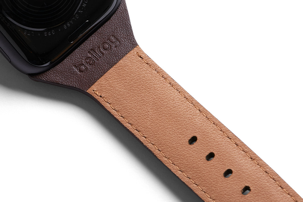 Bellroy Classic Watch Lederarmband (44-49mm) - Ganache