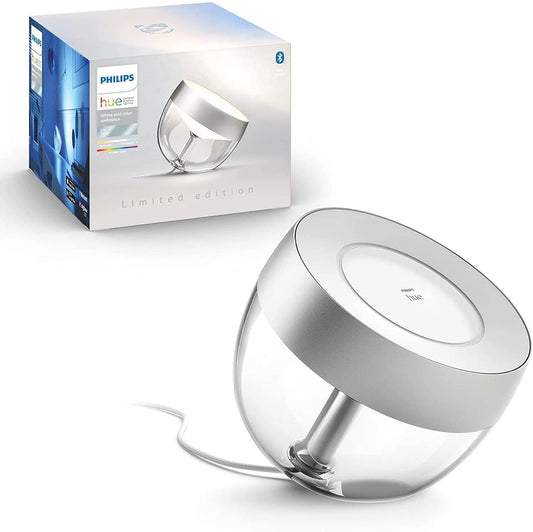 Philips Hue Iris Tischleuchte, silber<