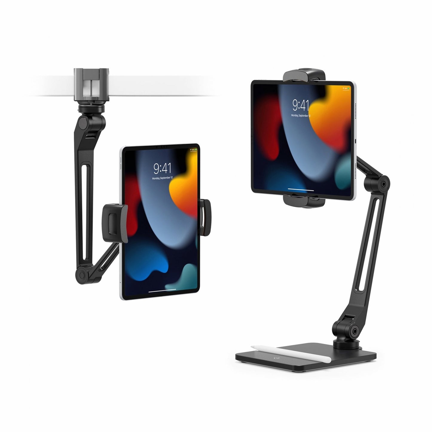 Twelve South HoverBar Duo, justierbare Halterung für iPad & iPhone (schwarz)