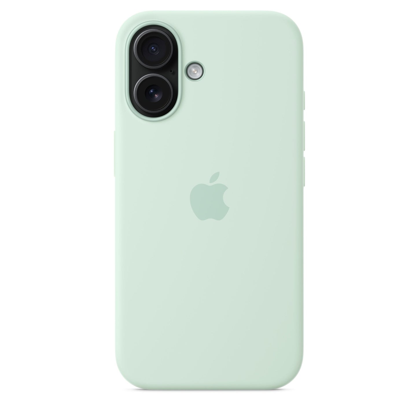 Apple iPhone 16 Silikon Case mit MagSafe, aquamarin