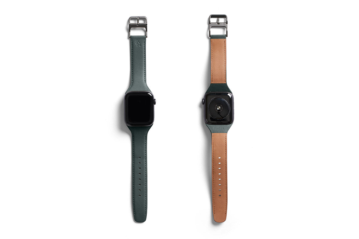 Bellroy Classic Watch Lederarmband (38-42mm) - Everglade