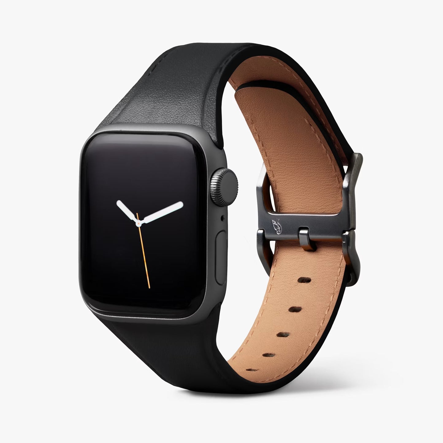 Bellroy Classic Watch Lederarmband (44-49mm) - Schwarz