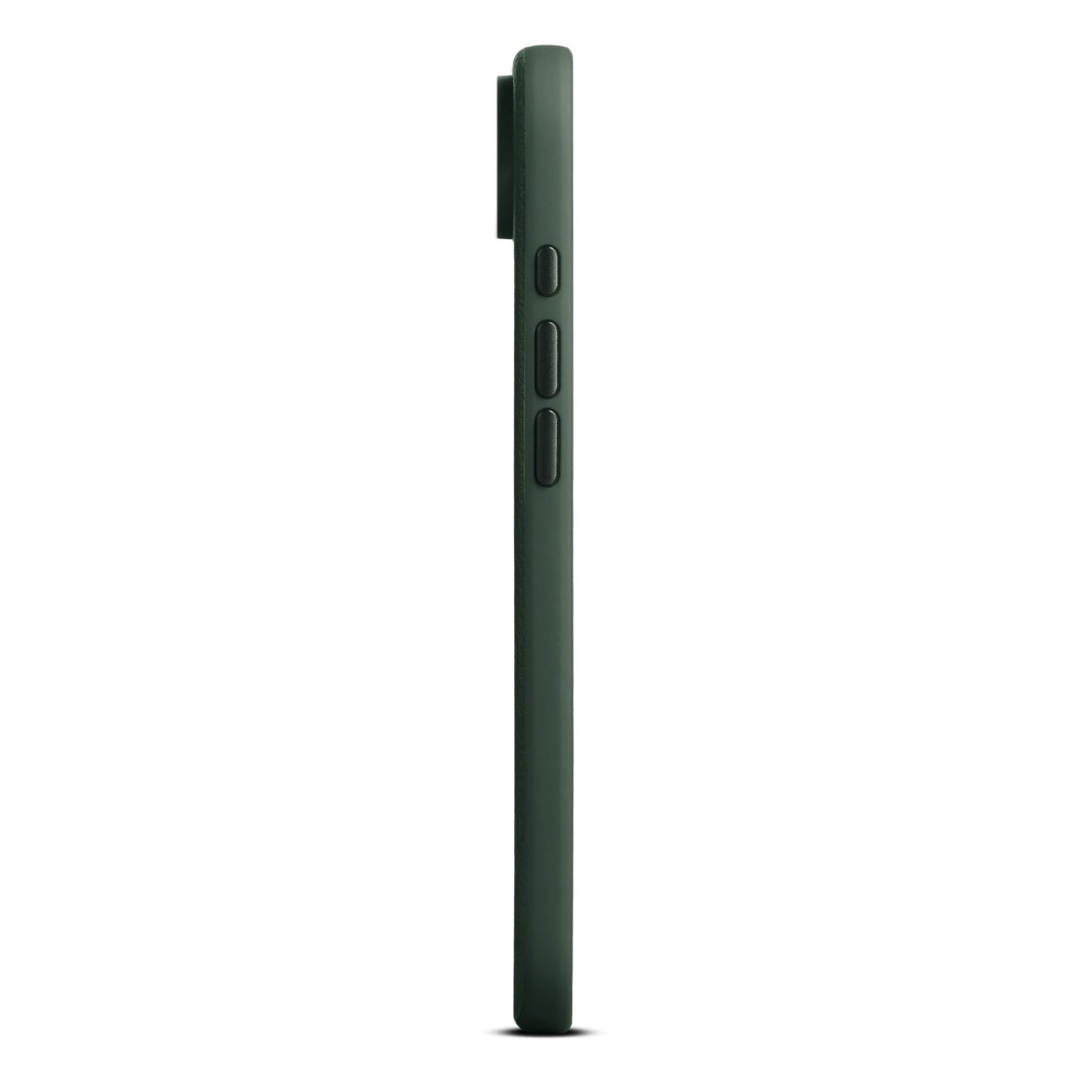 Woolnut Leder Case für iPhone Air - Grün