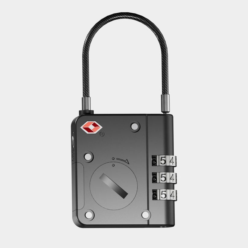 KeySmart Travel FindMy Zahlenschloss - schwarz