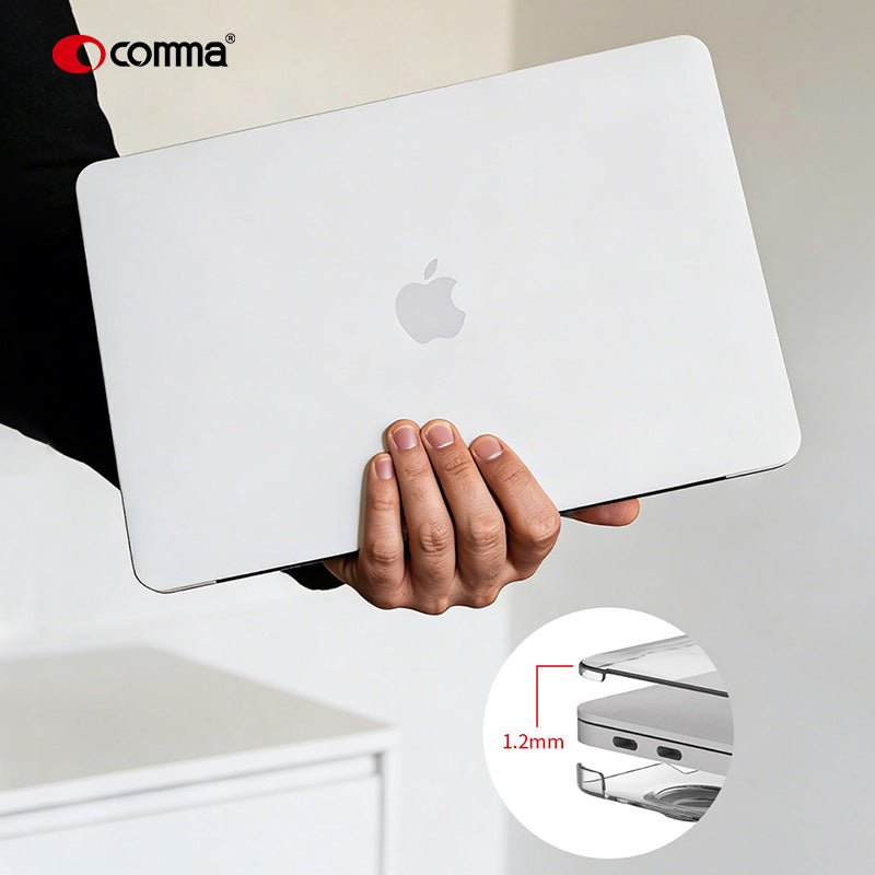 Comma Hartschallen Hülle für MacBook NEO - Transparent matt