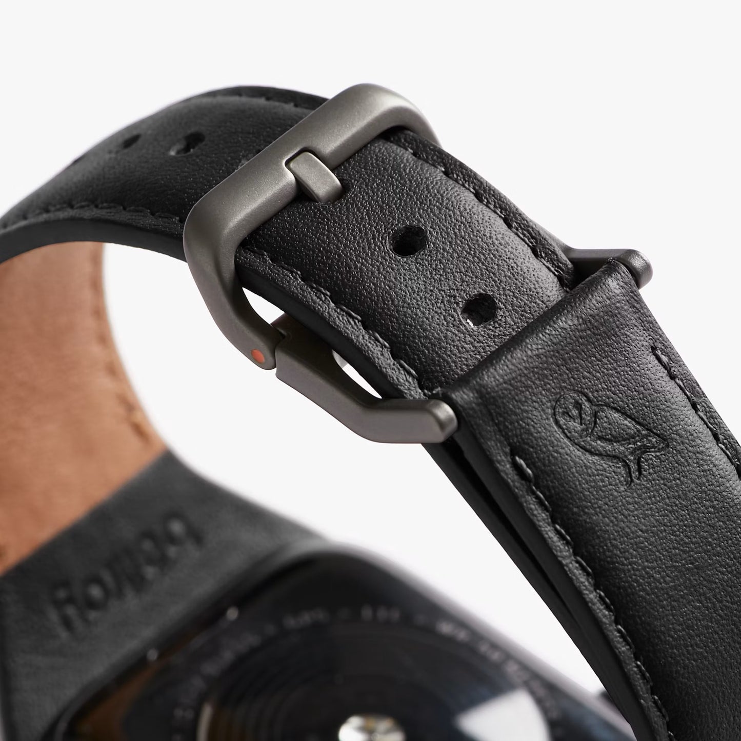 Bellroy Classic Watch Lederarmband (38-42mm) - Schwarz