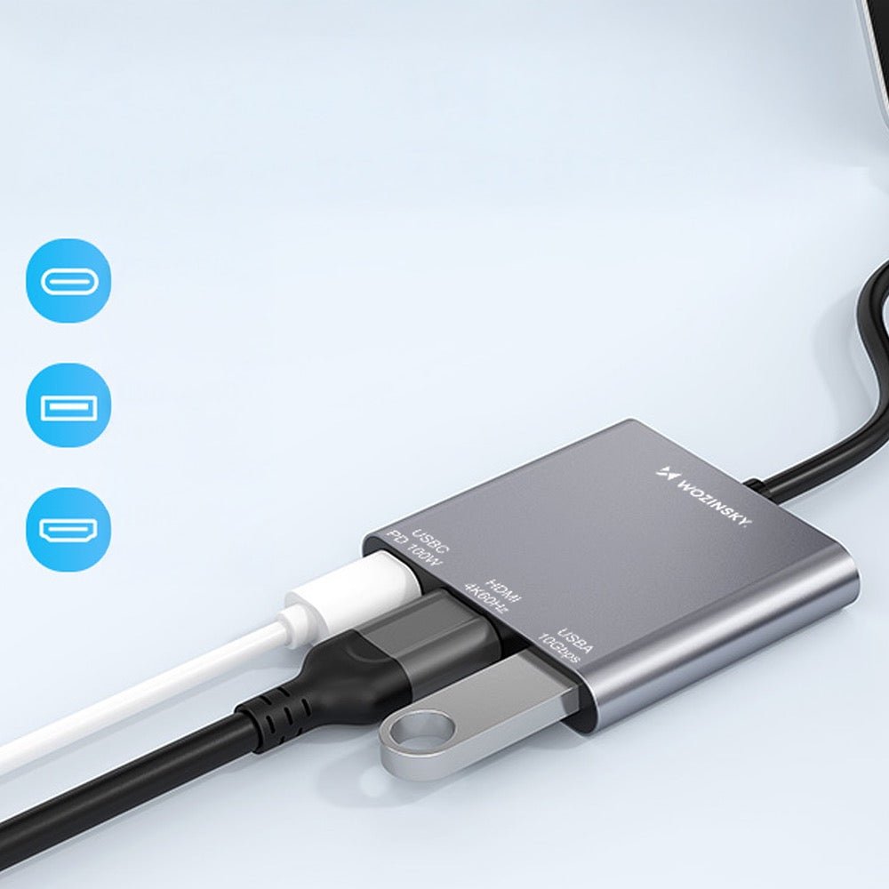 Basic Line 3in1 Multiport Hub