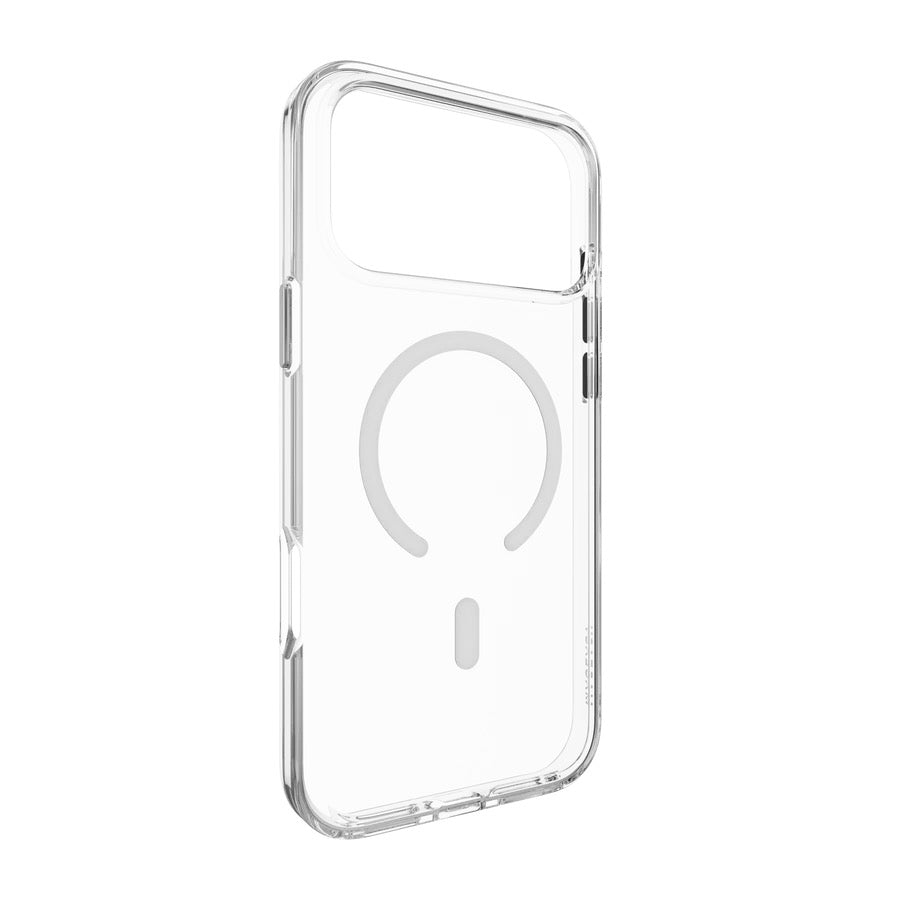MagEasy iPhone 17 Pro Max MagSafe Clear Case - weißer Magsafe - Ring - epos | Apple Premium Partner