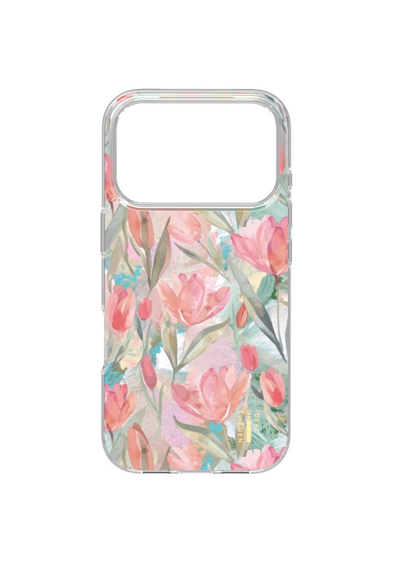 Ideal of Sweden MagSafe Transparente Hülle iPhone 17 Pro Max - Tulip Bloom