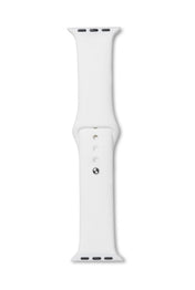 eSTUFF Silicone Strap for Apple Watch weiß 44/45/49 mm