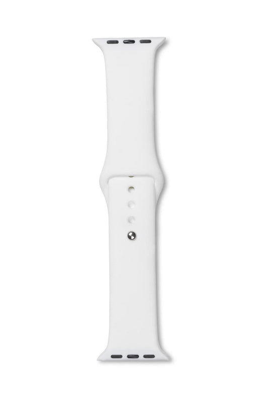 eSTUFF Silicone Strap for Apple Watch weiß 44/45/49 mm