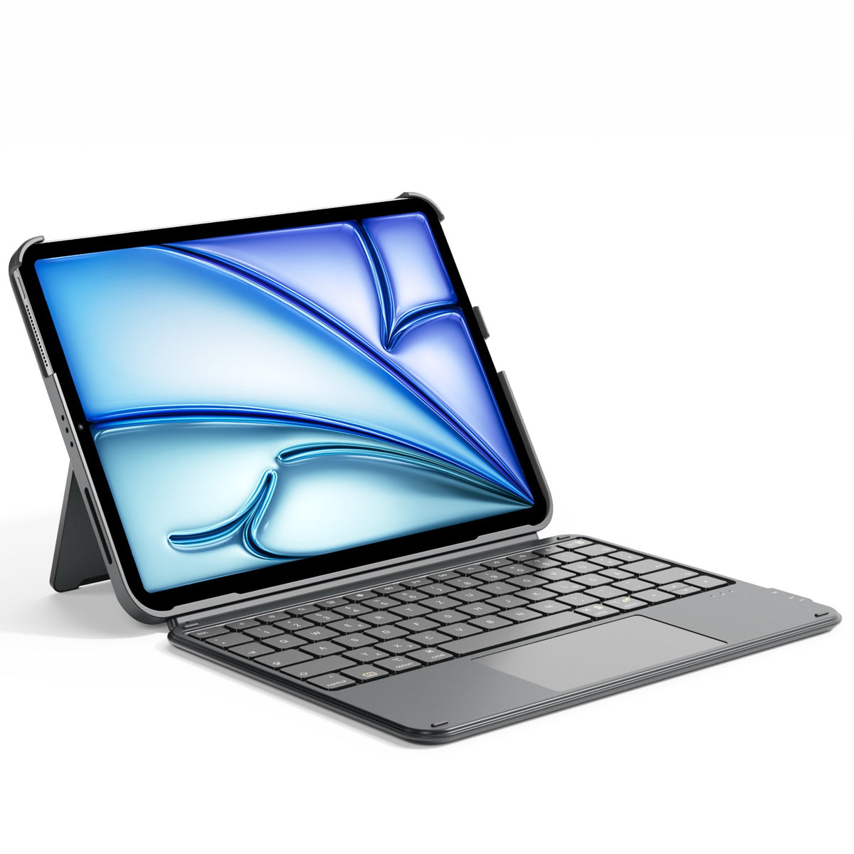 Inateck AceTouch Standard Keyboard mit Track-Pad iPad 2022-2026 / iPad Air 11“ 2020-2026 - Grau