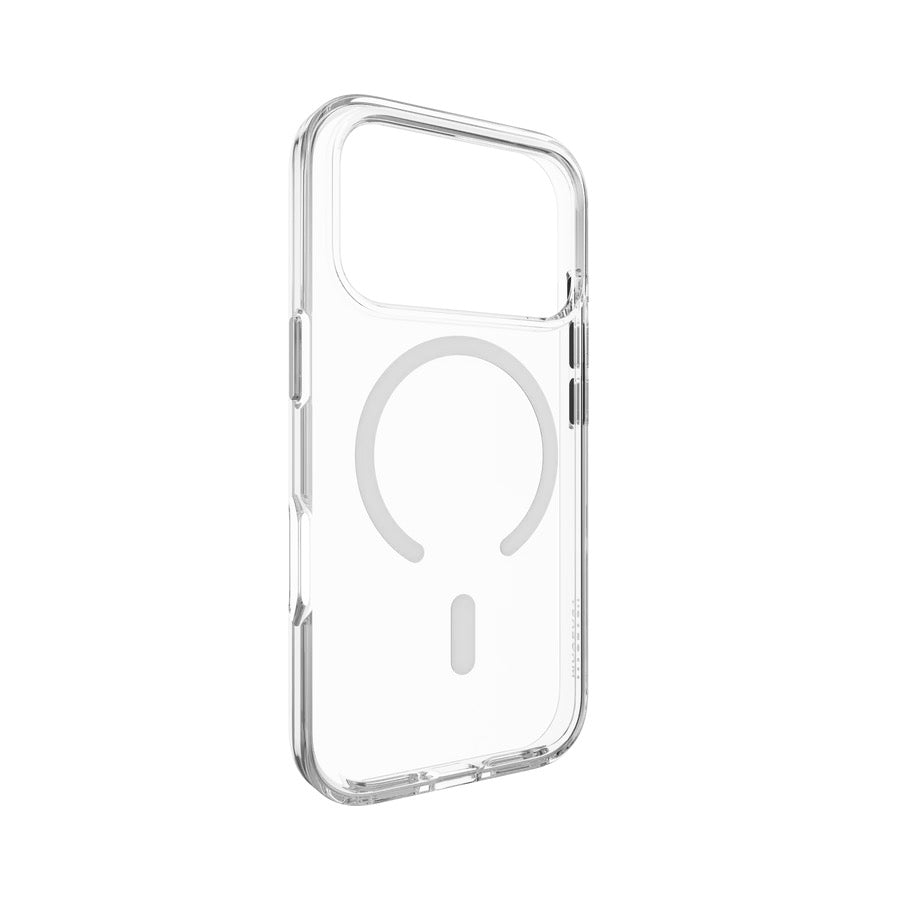 MagEasy iPhone 17 Pro MagSafe Clear Case - weißer Magsafe - Ring - epos | Apple Premium Partner