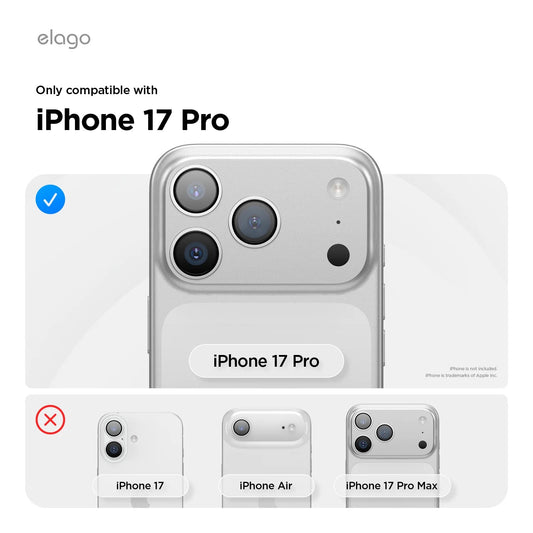 Elago MagSafe Silikon Case für iPhone 17 Pro - Schwarz - epos | Apple Premium Partner