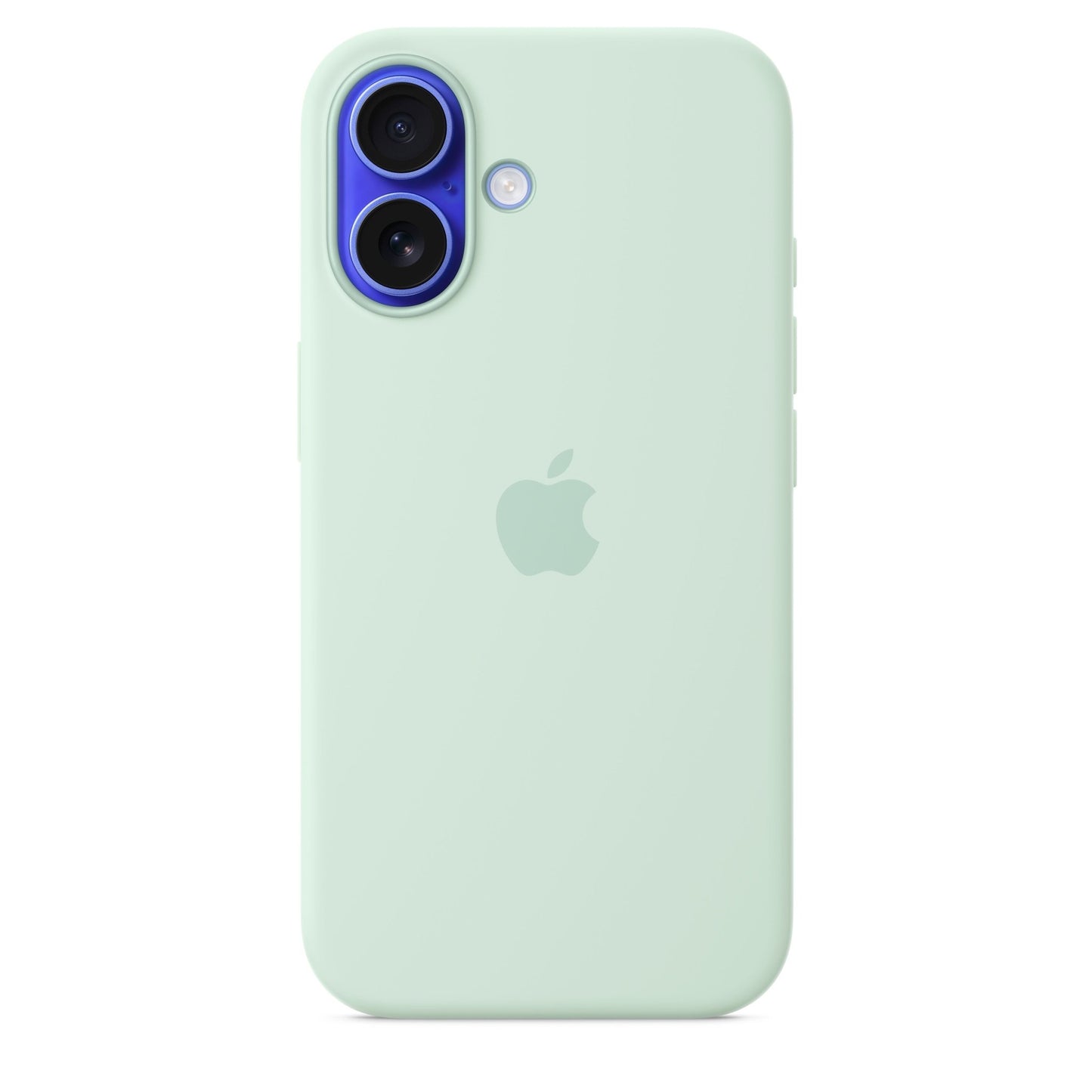 Apple iPhone 16 Silikon Case mit MagSafe, aquamarin