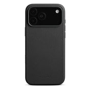 Woolnut Leder Case für iPhone 17 Pro - Schwarz