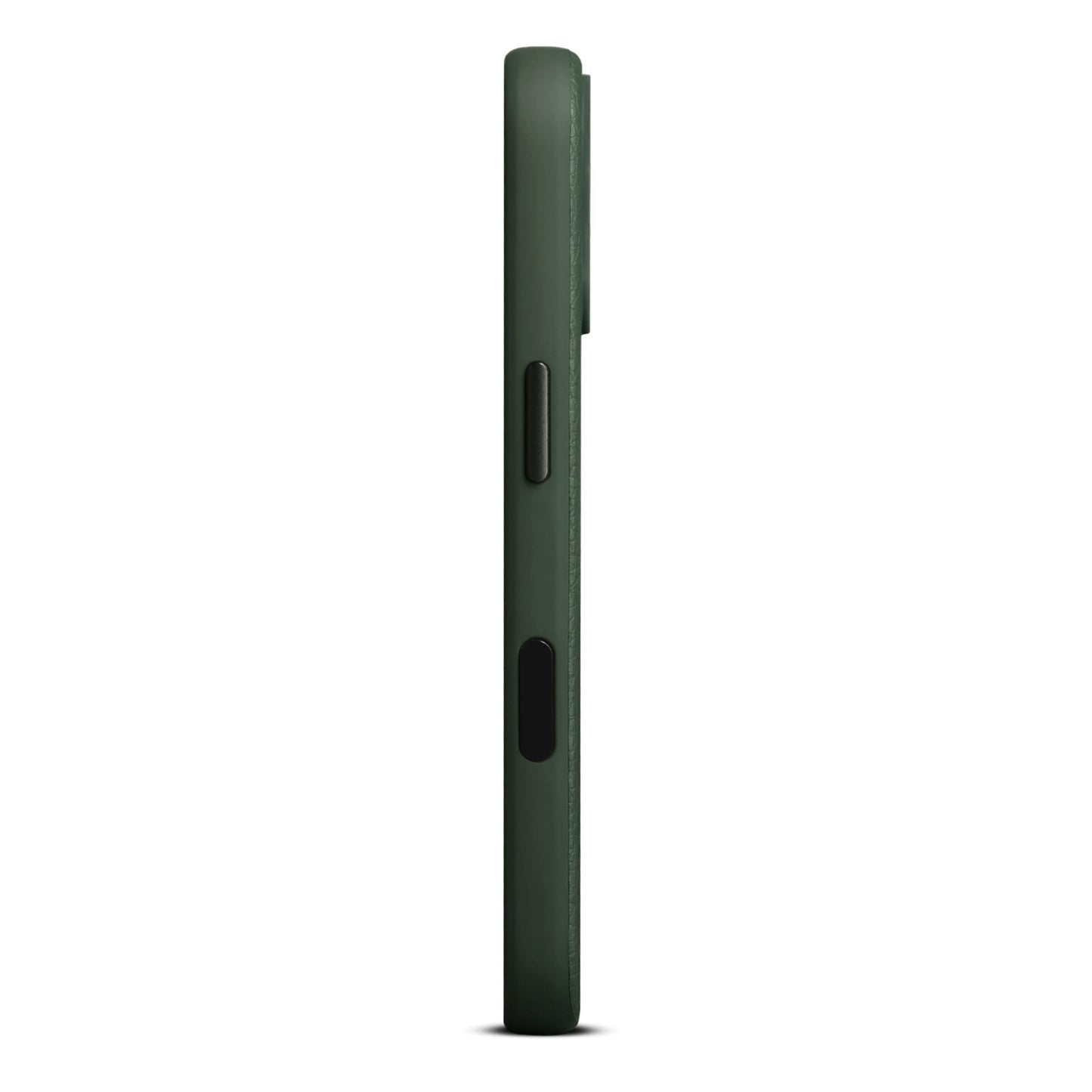 Woolnut Leder Case für iPhone 17 - Grün - epos | Apple Premium Partner