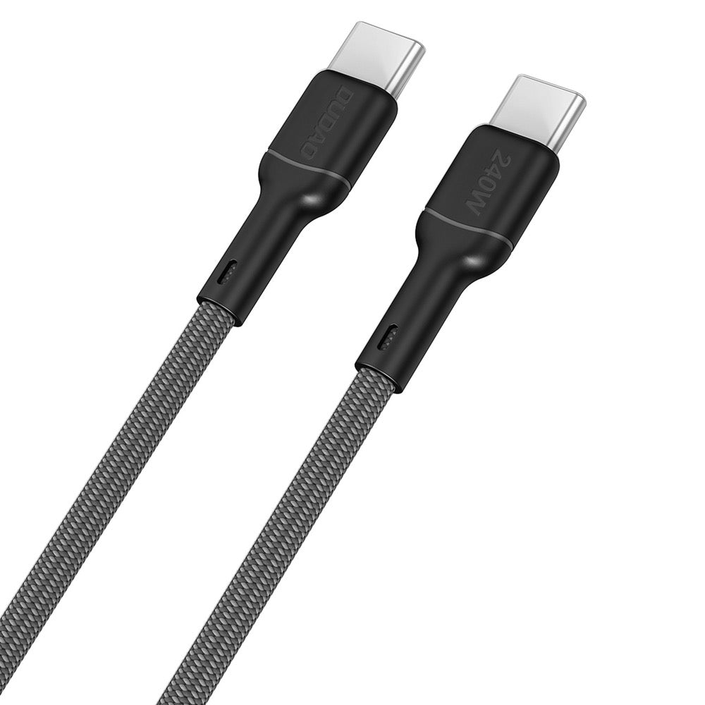 Dudao Premium USB-C auf USB-C 2m Kabel 240W USB 2.0 - Schwarz