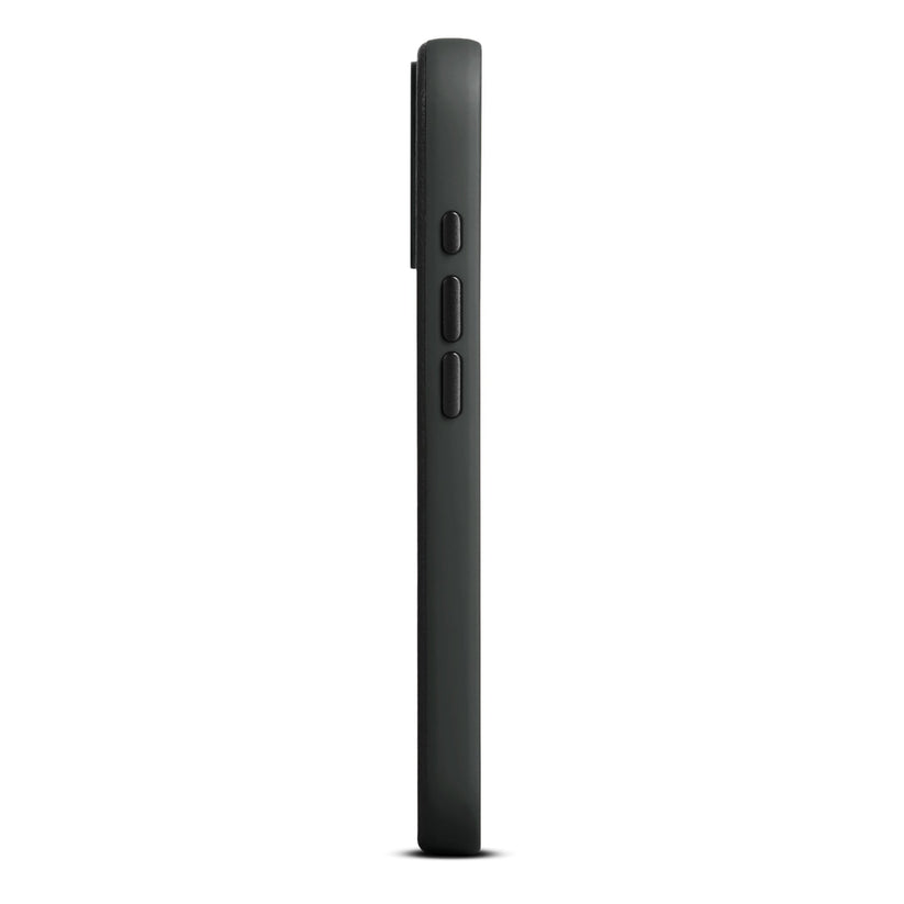 Woolnut Leder Case für iPhone 17 - Schwarz - epos | Apple Premium Partner