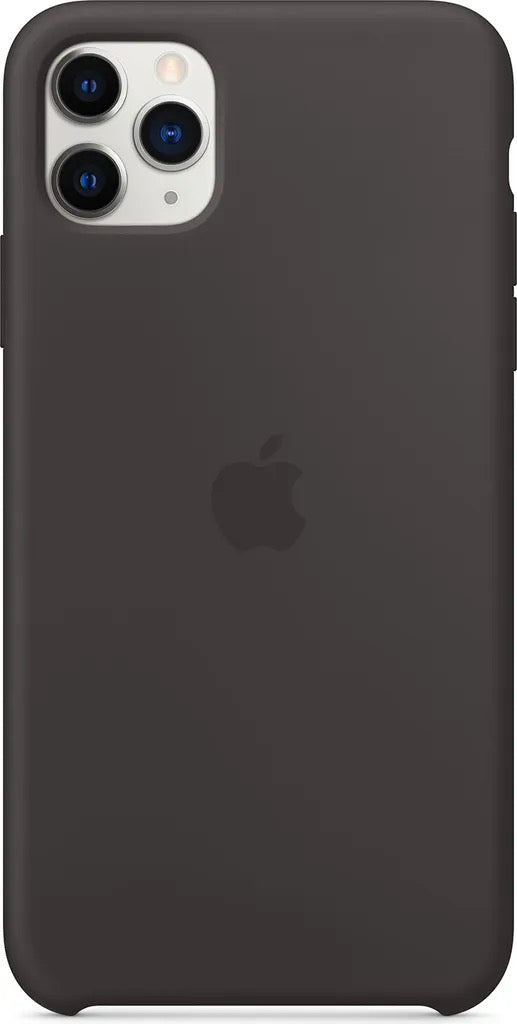iPhone 11 Pro Max Silicon Case - Schwarz