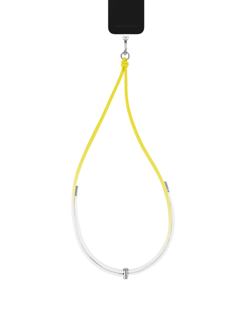 Ideal of Sweden Handy-Umhängeband mit Kordel - Soft Lemon Ombré - epos | Apple Premium Partner