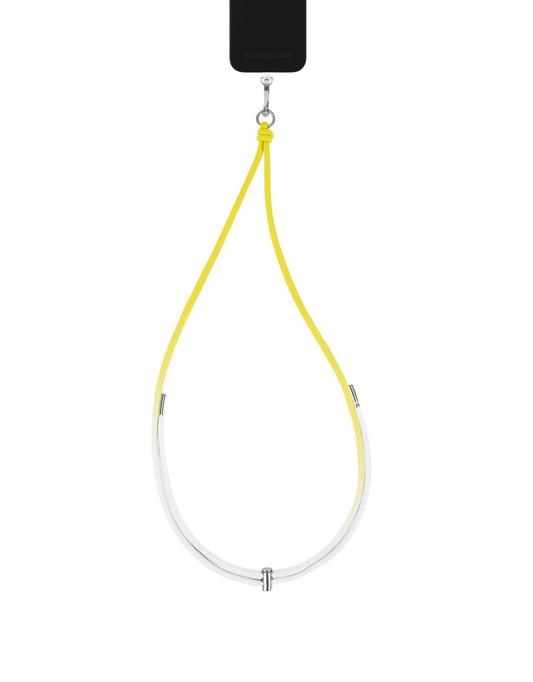 Ideal of Sweden Handy-Umhängeband mit Kordel - Soft Lemon Ombré - epos | Apple Premium Partner