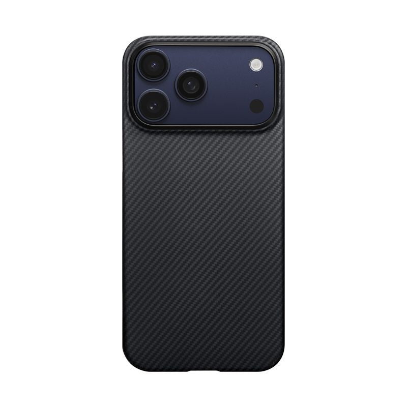 PITAKA Aramid Ultra Slim Case mit MagSafe, iPhone 17 Pro Max, Schwarz