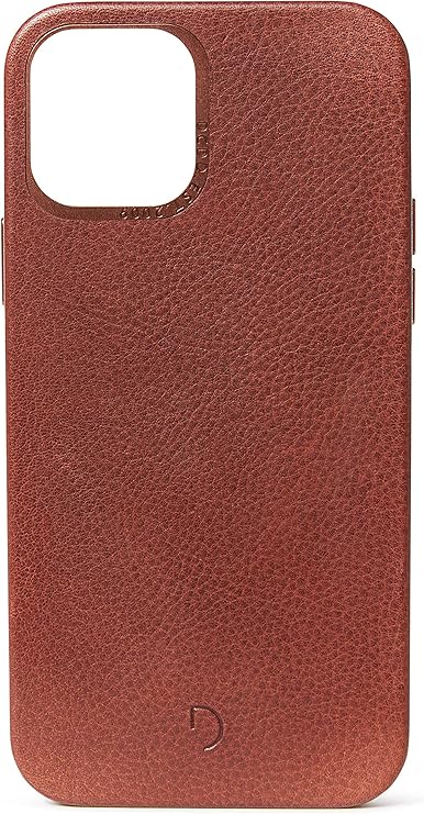 Decoded MagSafe Leder Back Cover für iPhone 12 mini, braun