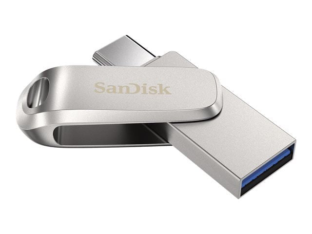 SanDisk Premium USB Stick mit USB-C und USB-A - 128GB