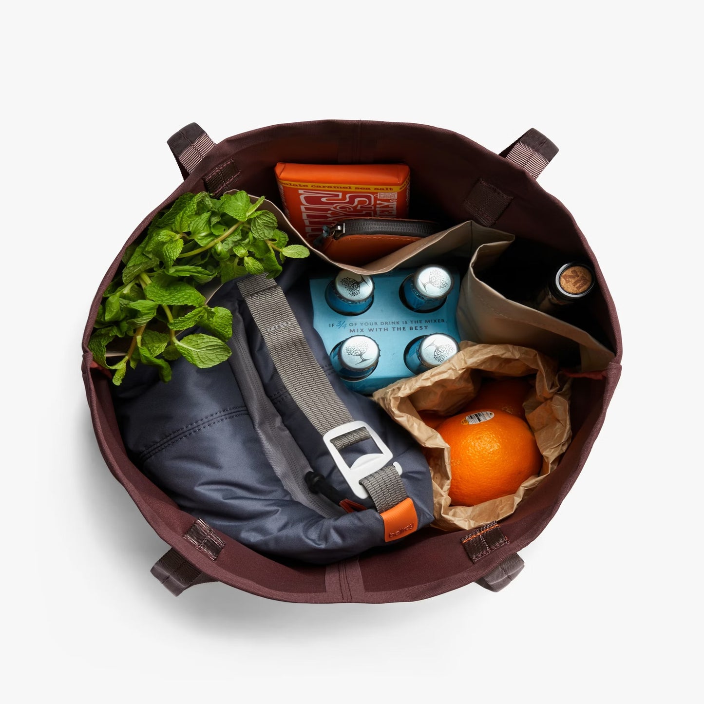 Bellroy Market Tote - Burgundy
