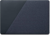 Native Union Stow Slim Sleeve mit Magnetverschluss, 13 Zoll MacBook, indigoblau