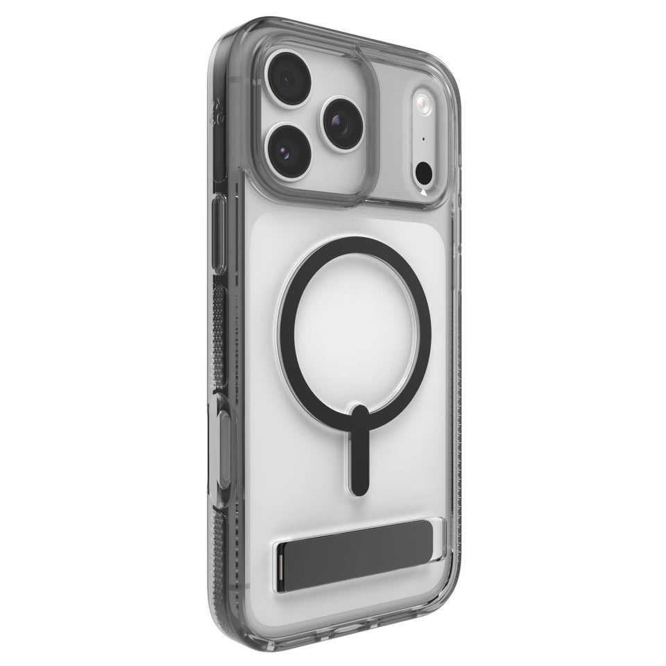 ZAGG Santa Cruz Snap C Ring mit Standfuß iPhone 17 Pro Max - Jet Black