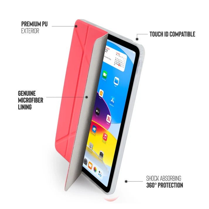 Pipetto Origami No1 Original Case für iPad A16 - Pink