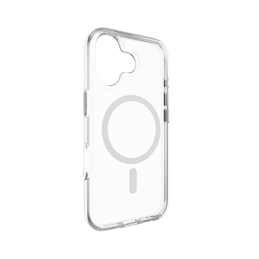 MagEasy iPhone 17 MagSafe Clear Case - weißer Magsafe - Ring - epos | Apple Premium Partner