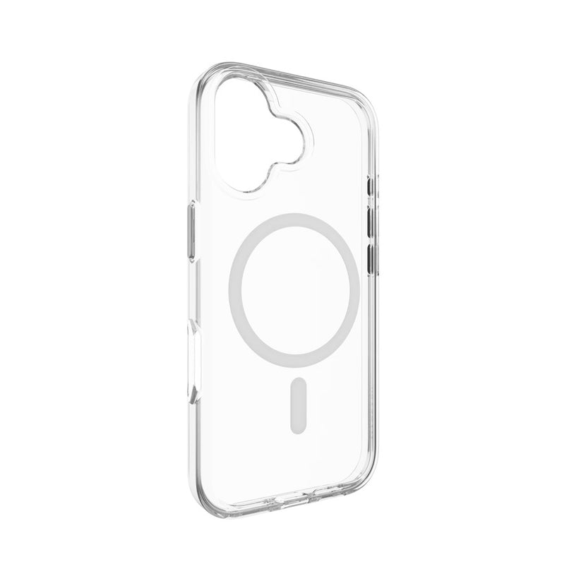 MagEasy iPhone 17 MagSafe Clear Case - weißer Magsafe - Ring - epos | Apple Premium Partner