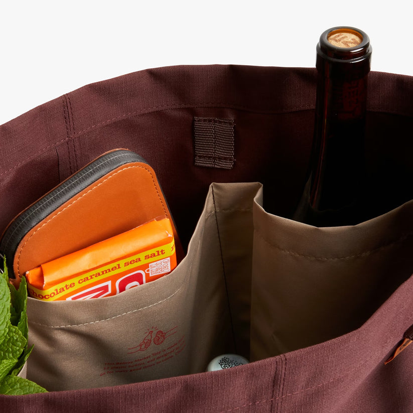 Bellroy Market Tote - Burgundy