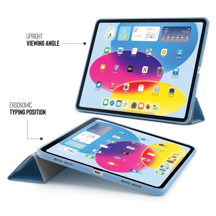 Pipetto Origami No1 Original Case für iPad A16 - Light Blue
