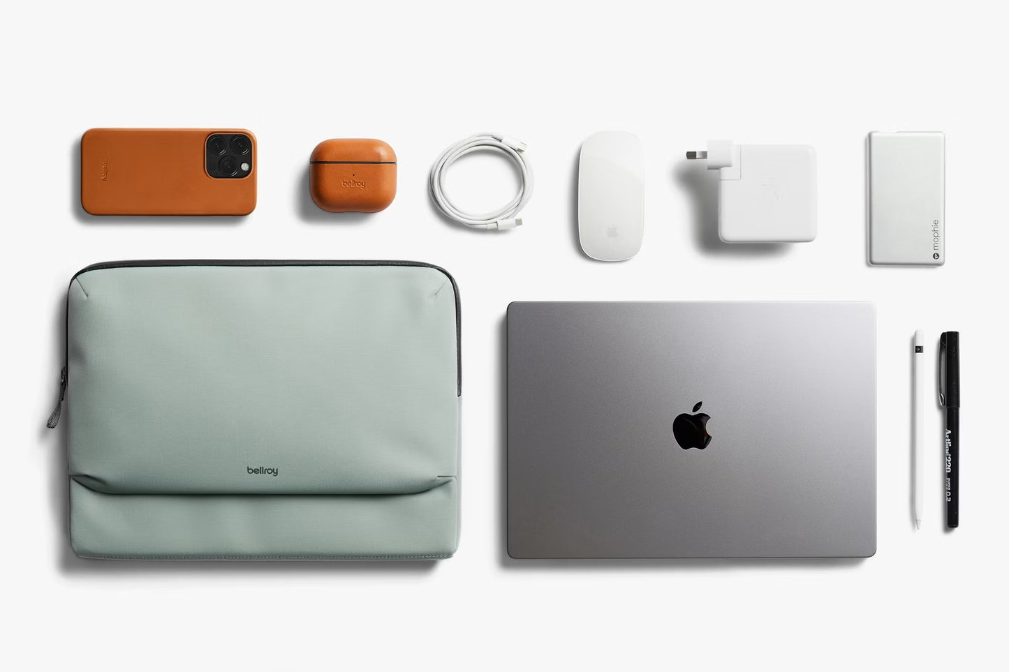 Bellroy Laptop Caddy 13“ und 14 Zoll - Eucalyptus