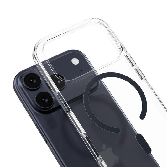 MagEasy iPhone 17 Pro MagSafe Clear Case - schwarzer Magsafe - Ring - epos | Apple Premium Partner