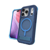 ZAGG Rainier Snap mit Standfuß iPhone 17 Pro - Cobalt Horizon