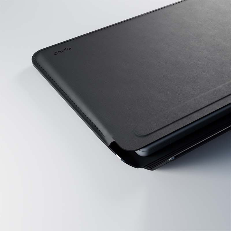 Epico Leder Sleeve für MacBook Pro 14“ - schwarz
